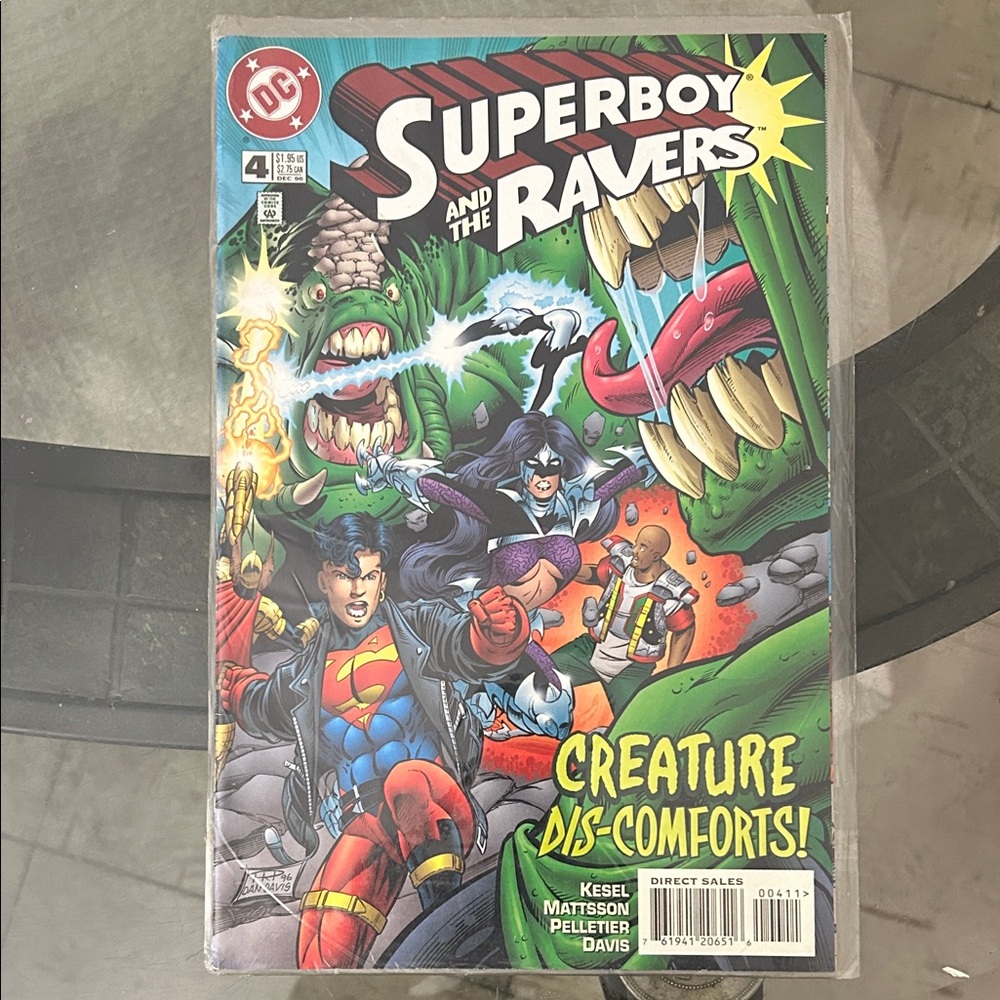 Superboy and the Ravers Comic Book